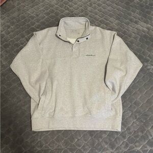 Eddie Bauer Men’s 1/4 Zip Pullover Sz L NWOT